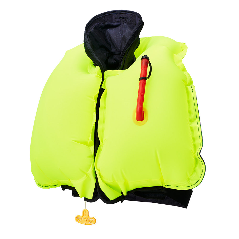 Bluestorm Stratus 35 Auto Type II Inflatable PFD - Hi-Vis [T1H-19-HVS] - Premium Life Vests from Bluestorm - Just $149.99! 