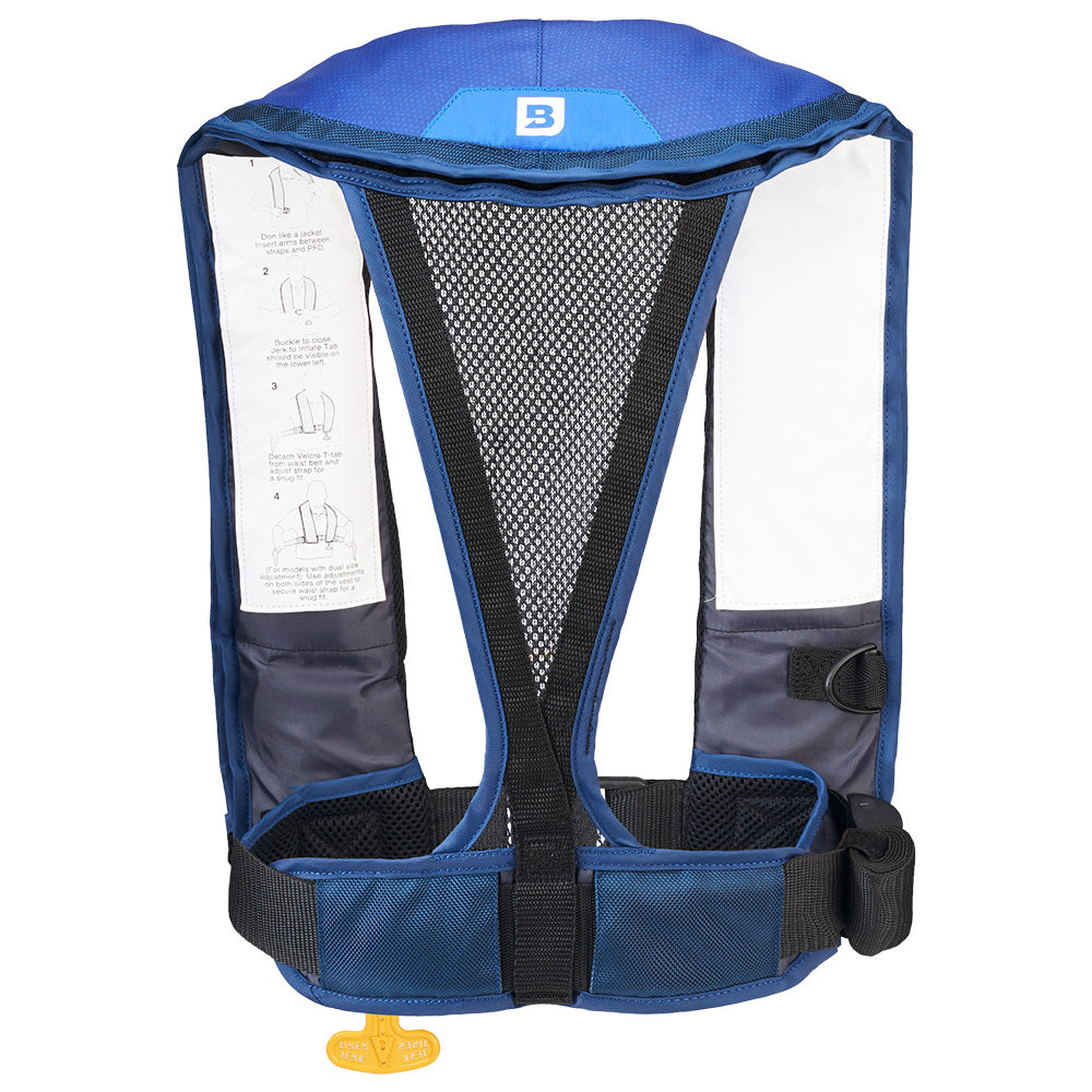 Bluestorm Atmos 40 Auto Type II Inflatable PFD - Deep Blue [D1H-19-NAV] - Premium Life Vests from Bluestorm - Just $179.99! 