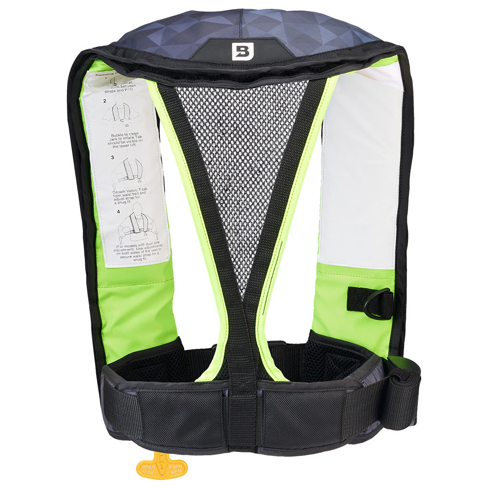 Bluestorm Atmos 40 Auto Type II Inflatable PFD - Hi-Vis [D1H-19-HVS] - Premium Life Vests from Bluestorm - Just $179.99! 