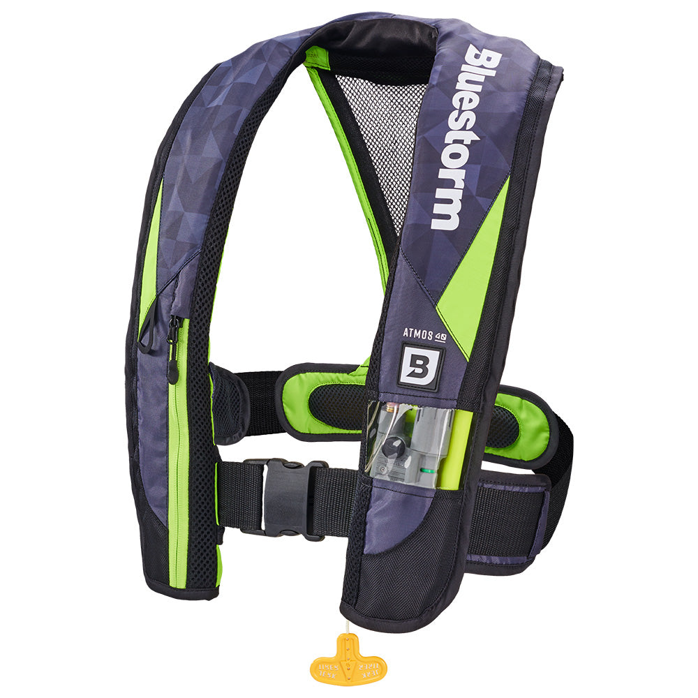 Bluestorm Atmos 40 Auto Type II Inflatable PFD - Hi-Vis [D1H-19-HVS] - Premium Life Vests from Bluestorm - Just $179.99! 