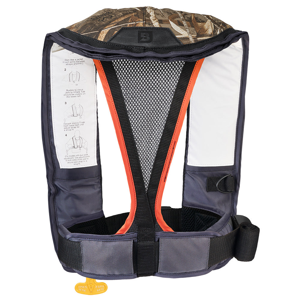 Bluestorm Atmos 40 Auto Type II Inflatable PFD - MAX5 Camo [BS-D1H-22-MX5] - Premium Life Vests from Bluestorm - Just $179.99! 