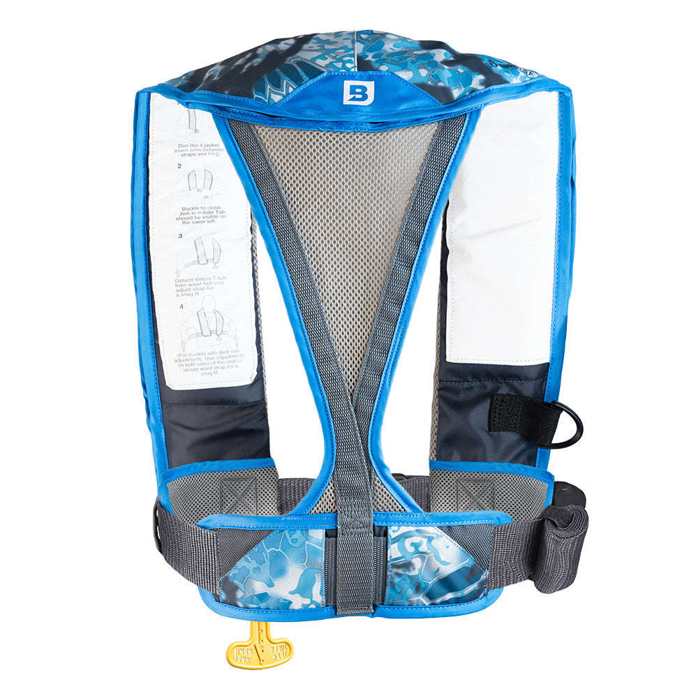 Bluestorm Kryptek Atmos 40 Auto Type II Inflatable PFD - Obscura Litus [BS-D1H-23-LIT] - Premium Life Vests from Bluestorm - Just $189.99! 