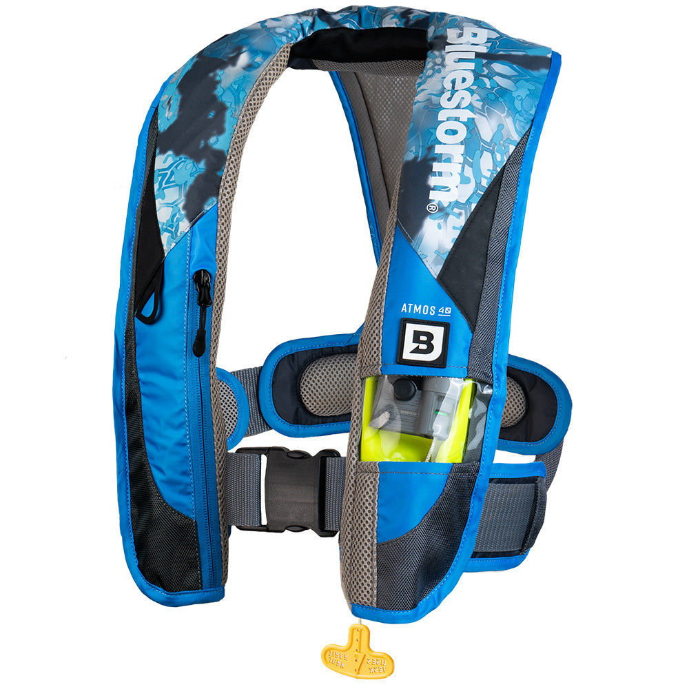 Bluestorm Kryptek Atmos 40 Auto Type II Inflatable PFD - Obscura Litus [BS-D1H-23-LIT] - Premium Life Vests from Bluestorm - Just $189.99! 