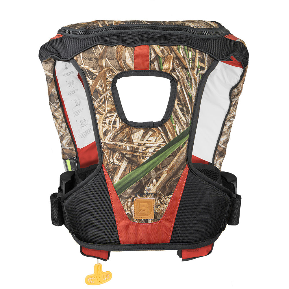 Bluestorm Arcus 40 Auto Type II Inflatable PFD - MAX5 Camo [BS-ZD1H-22-MX5] - Premium Life Vests from Bluestorm - Just $209.99! 