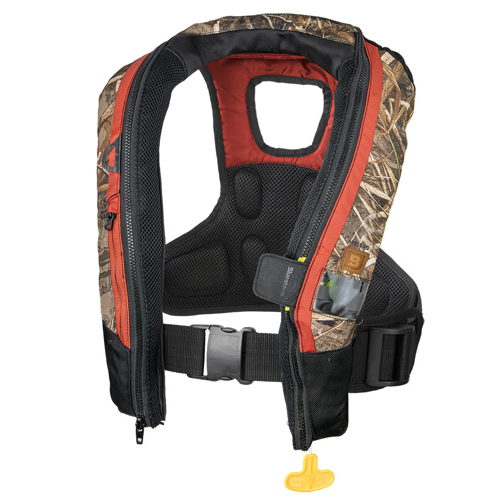 Bluestorm Arcus 40 Auto Type II Inflatable PFD - MAX5 Camo [BS-ZD1H-22-MX5] - Premium Life Vests from Bluestorm - Just $209.99! 