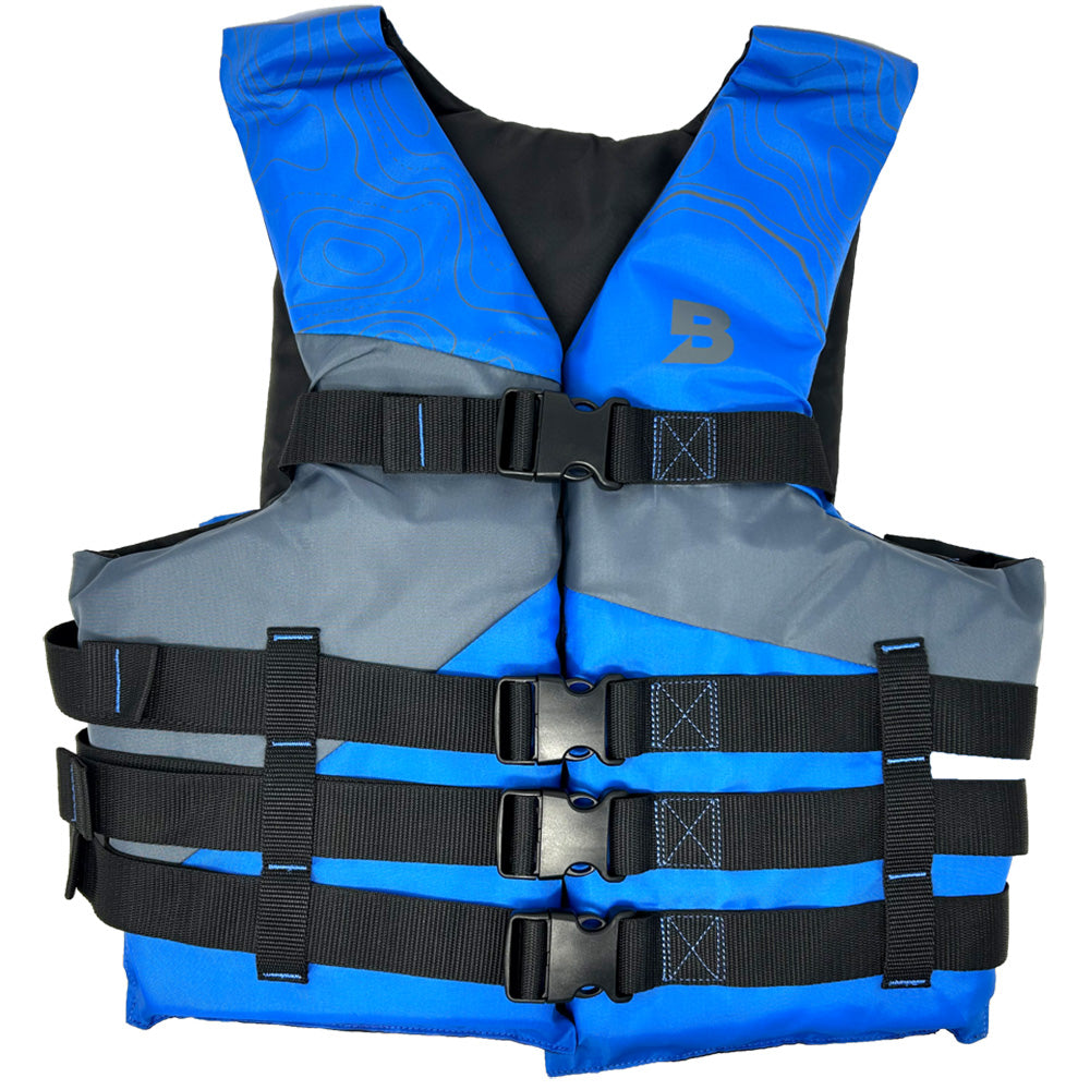 Bluestorm Type III Adult Universal Foam Life Jacket - Blue [BS-175-BLU-U] - Premium Life Vests from Bluestorm - Just $29.99! 