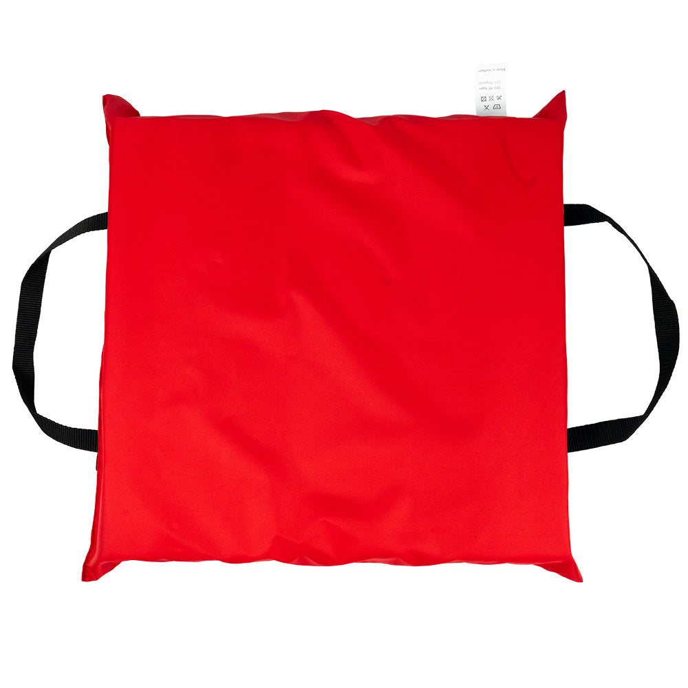 Bluestorm Type IV Throw Cushion - Red [BS-1091-24-RED] - Premium Personal Flotation Devices from Bluestorm - Just $24.99! 