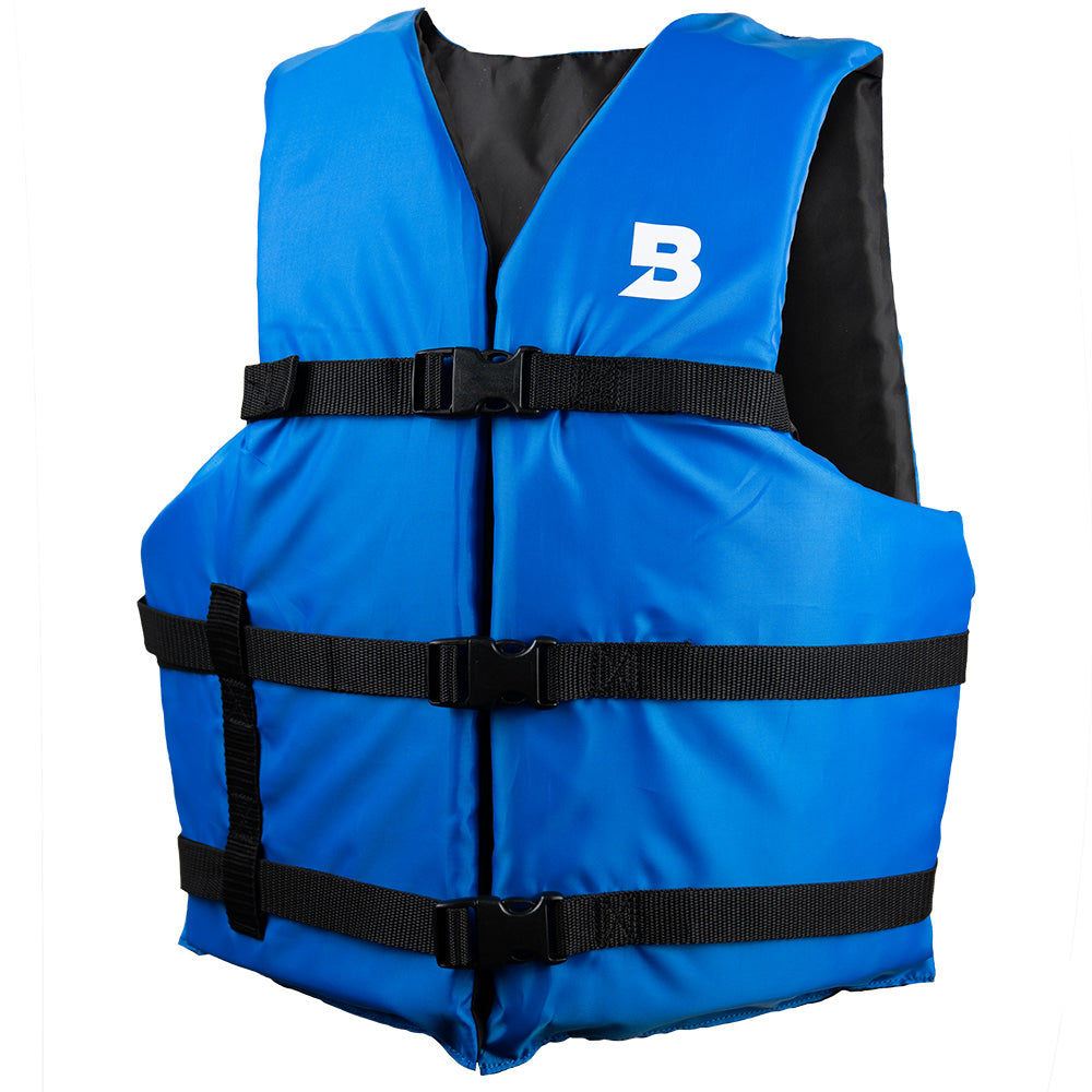 Bluestorm Type III General Boating Adult Universal Foam Life Jacket - Blue [BS-165-BLU-U] - Premium Life Vests from Bluestorm - Just $29.99! 