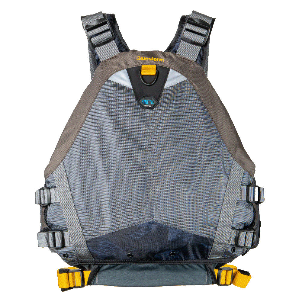 Bluestorm Kinetic Kayak Fishing Vest - Legendary Taupe - S/M [BS-409-TPE-S/M] - Premium Life Vests from Bluestorm - Just $99.99! 