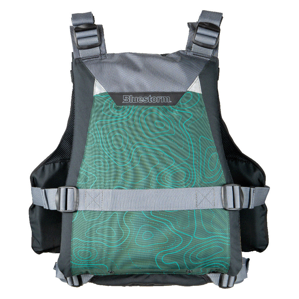 Bluestorm Motive Kayak Fishing Vest - Hunter Green - S/M [BS-248-HNT-S/M] - Premium Life Vests from Bluestorm - Just $79.99! 