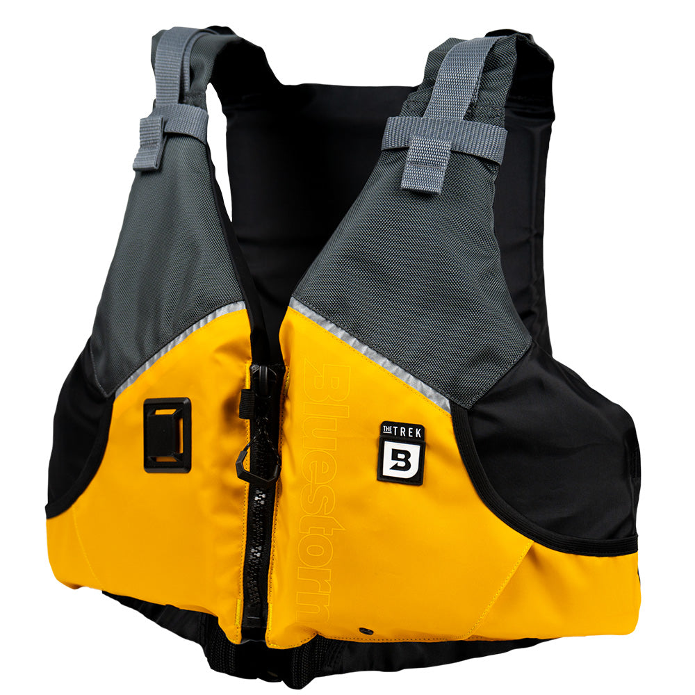 Bluestorm Trek Adult Universal Paddling Vest - Sunset Yellow [BS-249-YEL-U] - Premium Life Vests from Bluestorm - Just $59.99! 