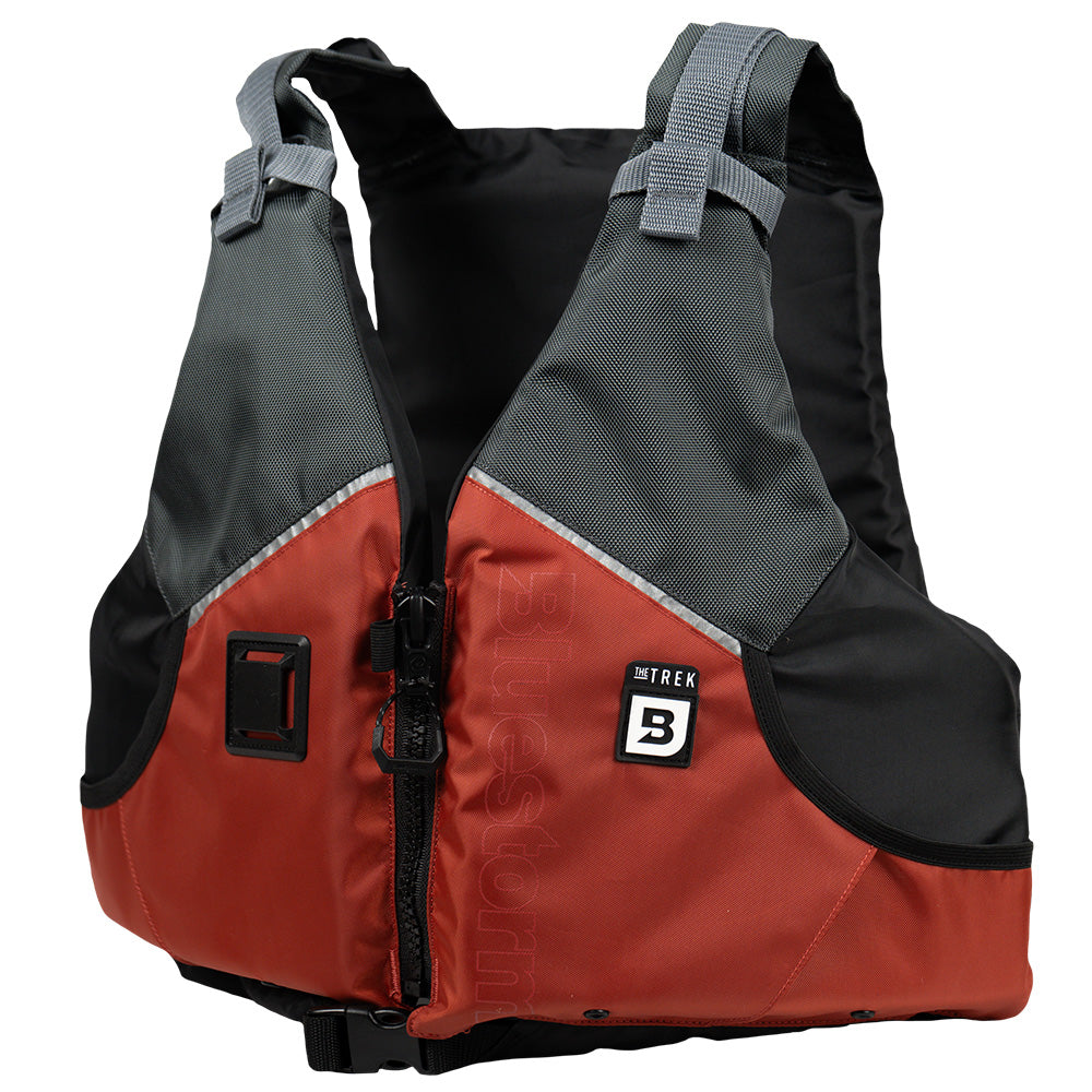 Bluestorm Trek Adult Universal Paddling Vest - Legendary Copper [BS-249-CPR-U] - Premium Life Vests from Bluestorm - Just $59.99! 