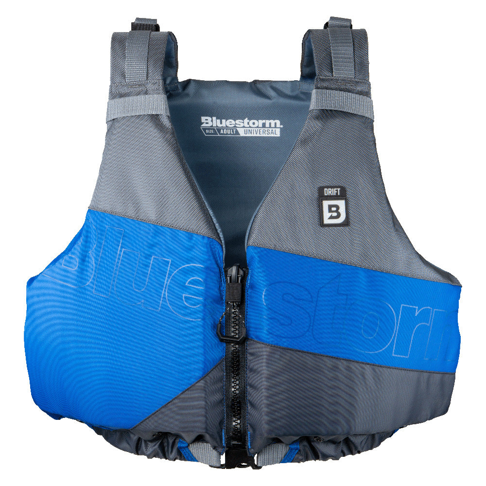 Bluestorm Drift Adult Universal Paddling Vest - Deep Blue [BS-247-BLU-U] - Premium Life Vests from Bluestorm - Just $49.99! 