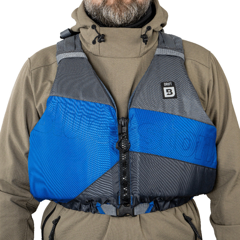 Bluestorm Drift Adult Universal Paddling Vest - Deep Blue [BS-247-BLU-U] - Premium Life Vests from Bluestorm - Just $49.99! 