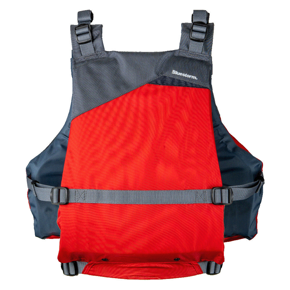 Bluestorm Drift Adult Universal Paddling Vest - Nitro Red [BS-247-RED-U] - Premium Life Vests from Bluestorm - Just $49.99! 