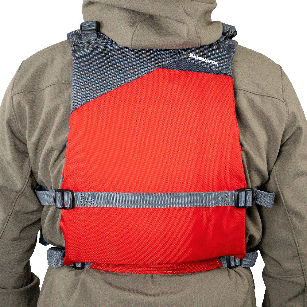 Bluestorm Drift Adult Universal Paddling Vest - Nitro Red [BS-247-RED-U] - Premium Life Vests from Bluestorm - Just $49.99! 