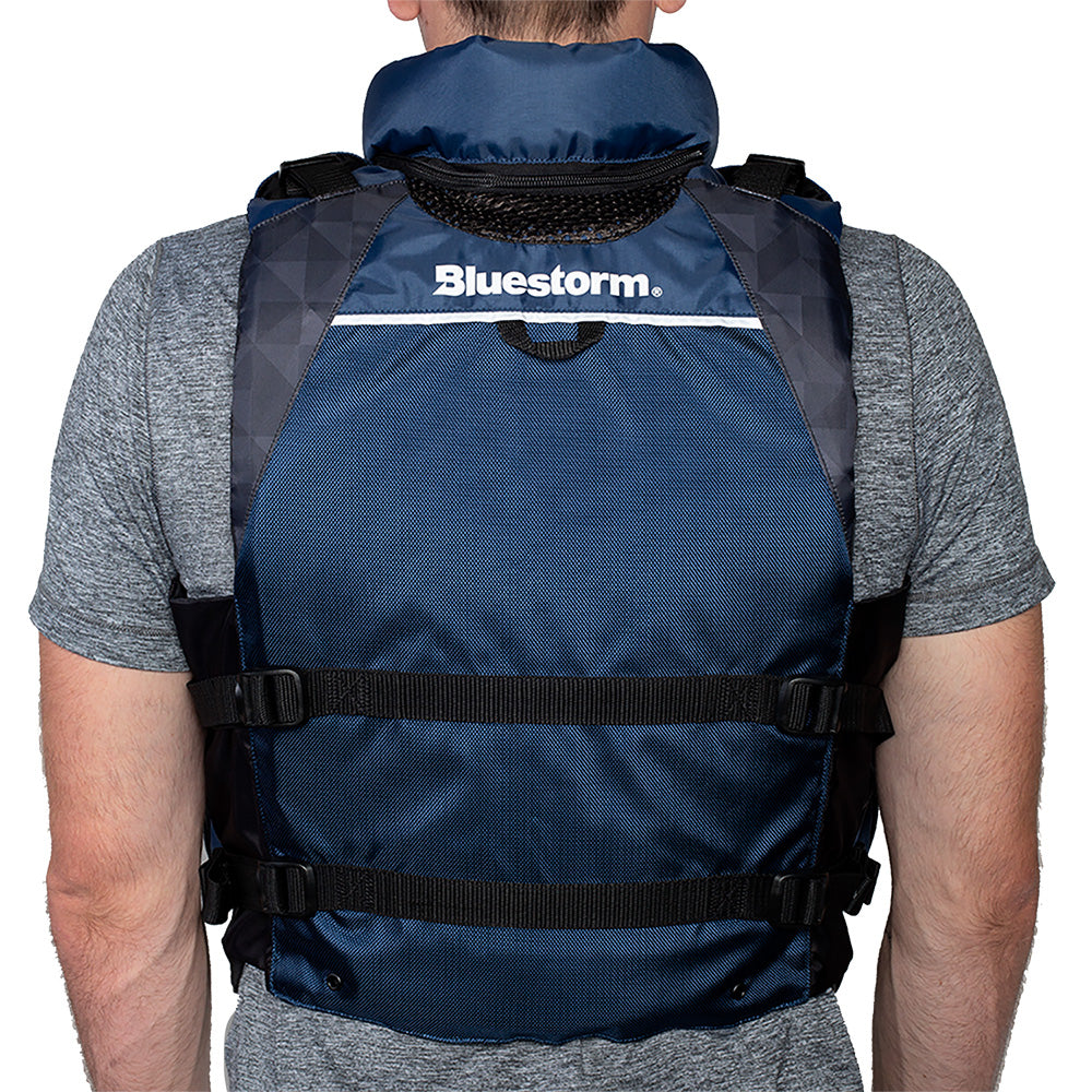 Bluestorm Classic Adult Fishing Life Jacket - Deep Blue - S/M [BS-70B-NAV-S/M] - Premium Life Vests from Bluestorm - Just $99.99! 