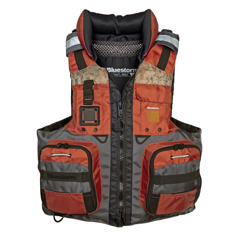 Bluestorm Classic Adult Fishing Life Jacket - Legendary Copper - L/XL [BS-70B-CPR-L/XL] - Premium Life Vests from Bluestorm - Just $99.99! 