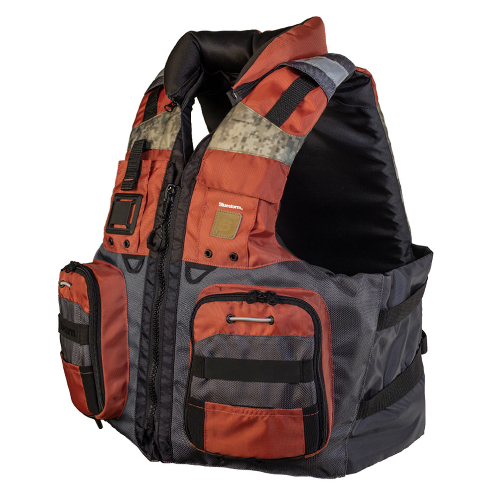 Bluestorm Classic Adult Fishing Life Jacket - Legendary Copper - L/XL [BS-70B-CPR-L/XL] - Premium Life Vests from Bluestorm - Just $99.99! 