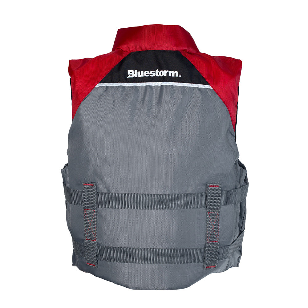 Bluestorm Classic Youth Fishing Life Jacket - Nitro Red [BS-365-RED-Y] - Premium Life Vests from Bluestorm - Just $44.99! 