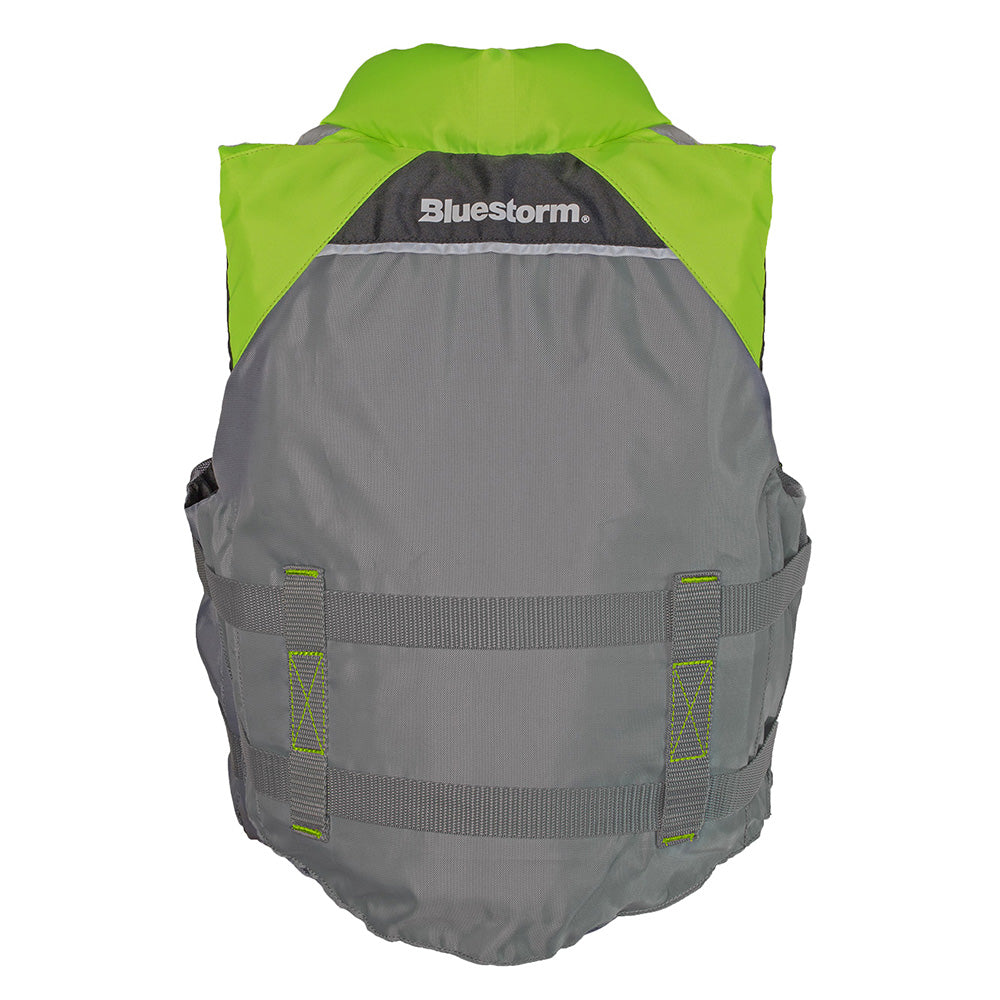 Bluestorm Classic Youth Fishing Life Jacket - Hi-Vis [BS-365-HVS-Y] - Premium Life Vests from Bluestorm - Just $44.99! 