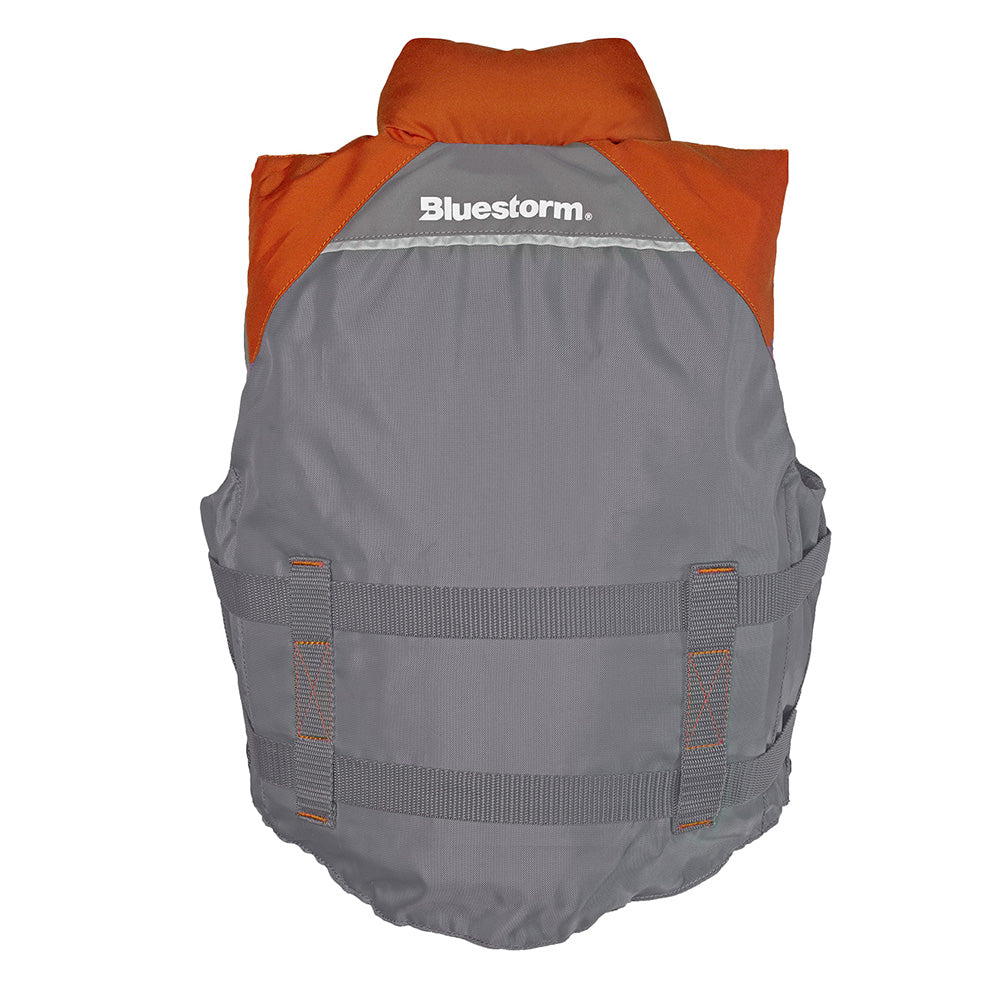 Bluestorm Classic Youth Fishing Life Jacket - Optic Orange [BS-365-ORG-Y] - Premium Life Vests from Bluestorm - Just $49.99! 