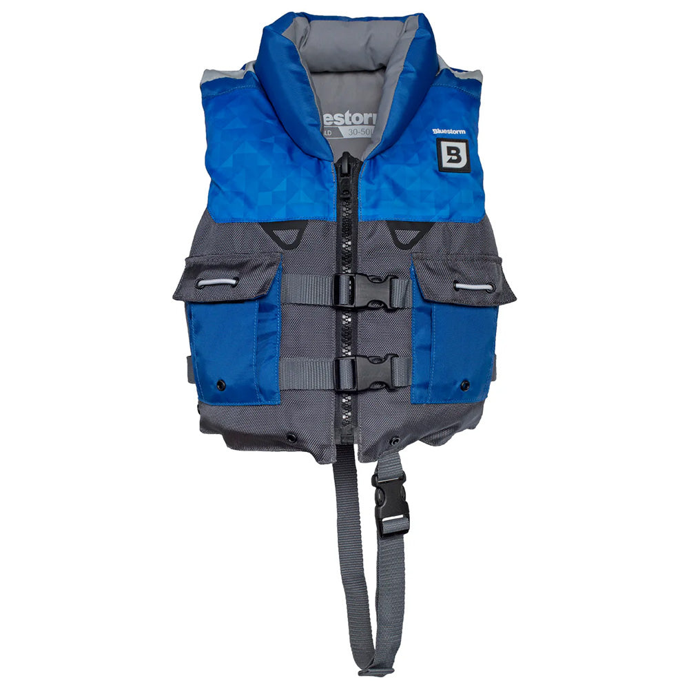 Bluestorm Classic Child Fishing Life Jacket - Deep Blue [BS-365-NAV-C] - Premium Life Vests from Bluestorm - Just $44.99! 