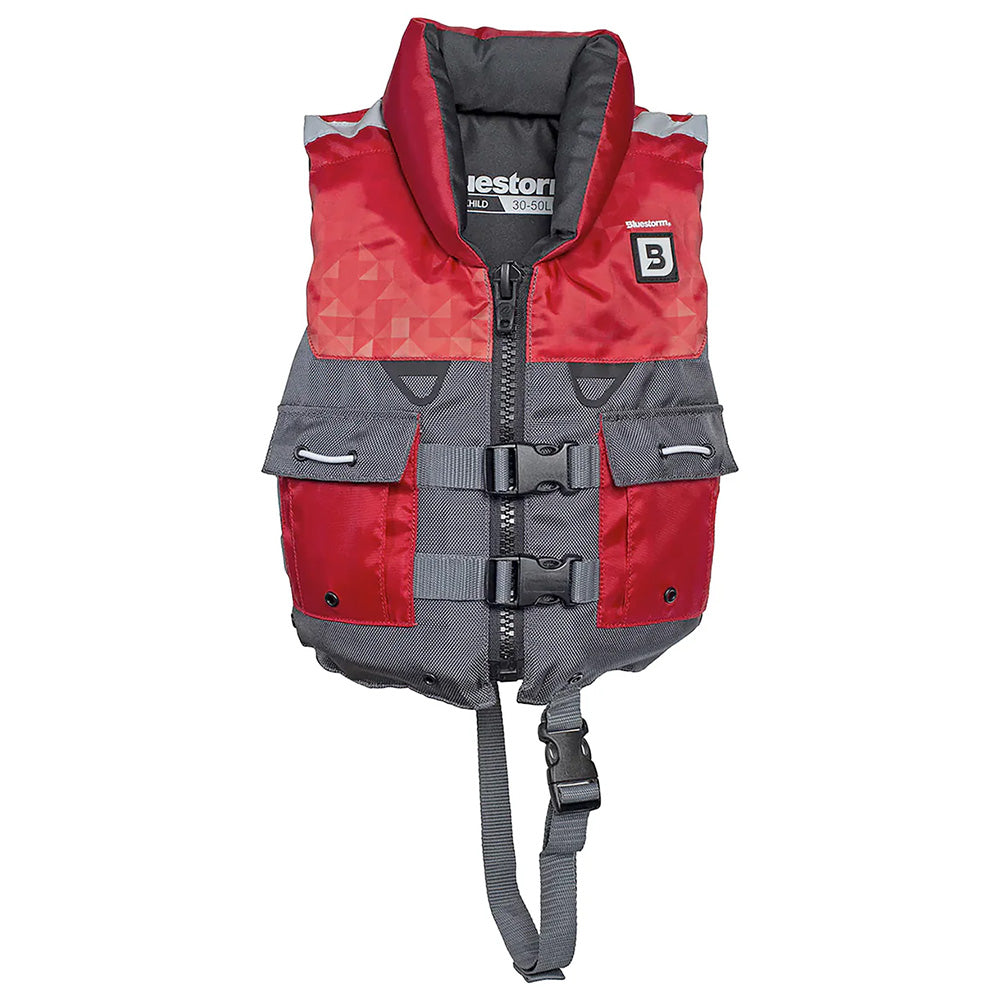 Bluestorm Classic Child Fishing Life Jacket - Nitro Red [BS-365-RED-C] - Premium Life Vests from Bluestorm - Just $49.99! 