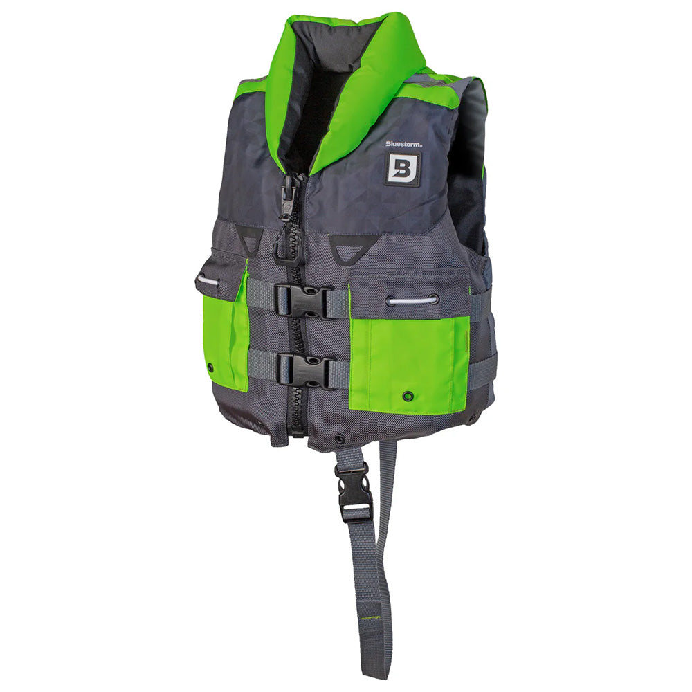 Bluestorm Classic Child Fishing Life Jacket - Hi-Vis [BS-365-HVS-C] - Premium Life Vests from Bluestorm - Just $44.99! 