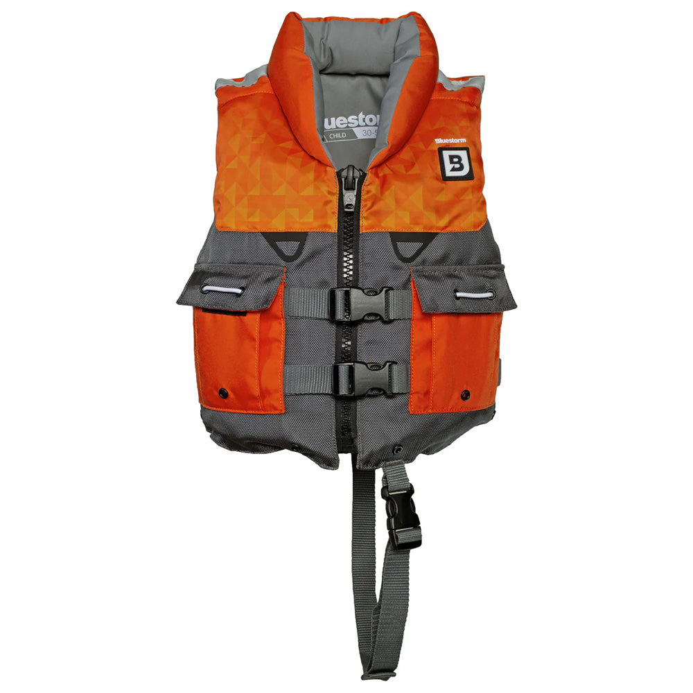 Bluestorm Classic Child Fishing Life Jacket - Optic Orange [BS-365-ORG-C] - Premium Life Vests from Bluestorm - Just $49.99! 