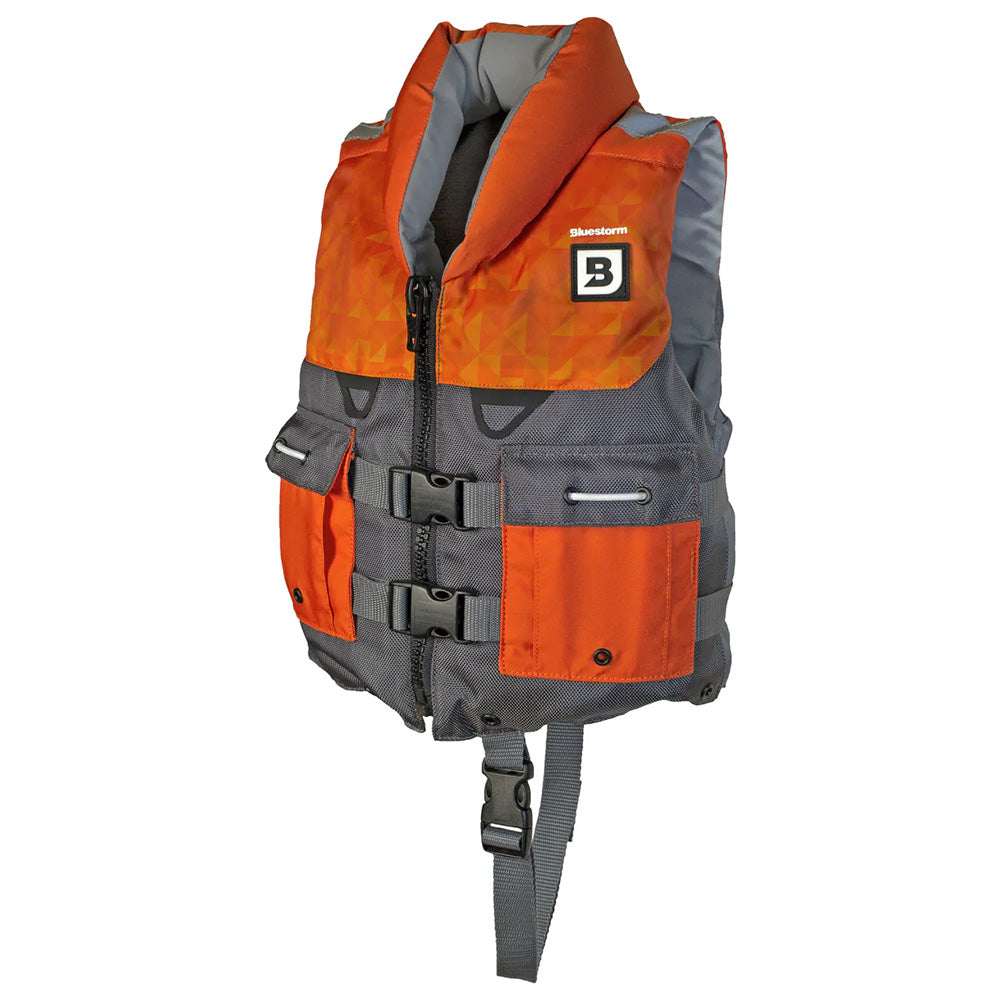 Bluestorm Classic Child Fishing Life Jacket - Optic Orange [BS-365-ORG-C] - Premium Life Vests from Bluestorm - Just $49.99! 