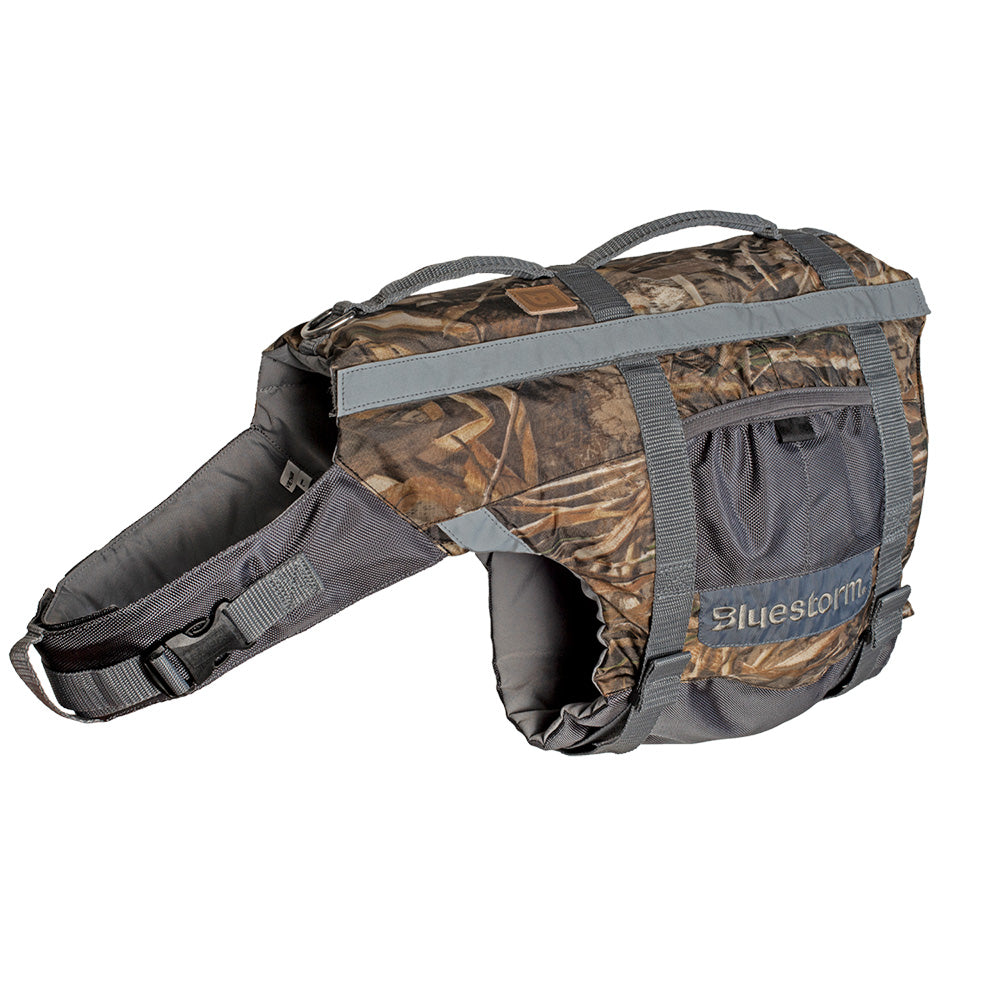 Bluestorm Dog Paddler Life Jacket - MAX5 Camo - Medium [BS-ADV-MX5-MEDIUM] - Premium Pet Accessories from Bluestorm - Just $49.99! 