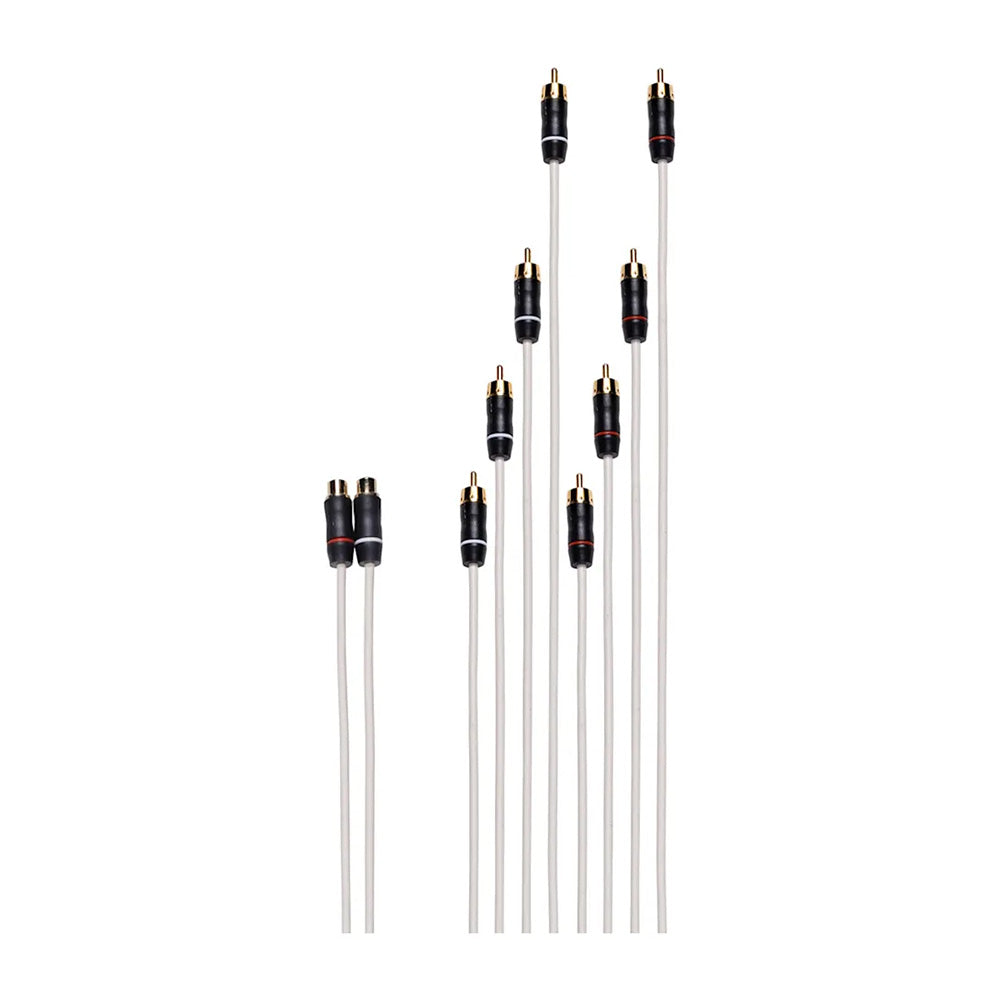 Fusion Performance RCA Cable - Dual Female to 8-Way Male [010-13356-00] - Premium Accessories from Fusion - Just $58.99! Shop now at Boat Gear Depot