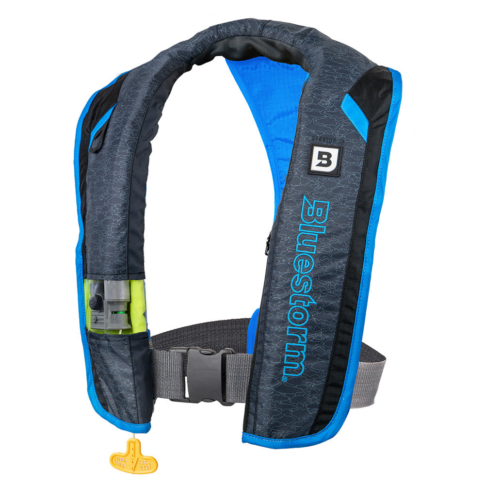 Bluestorm Stratus 35 Auto Type II Inflatable PFD - Coastal Blue [BS-T1H-23-BSB] - Premium Life Vests from Bluestorm - Just $149.99! 