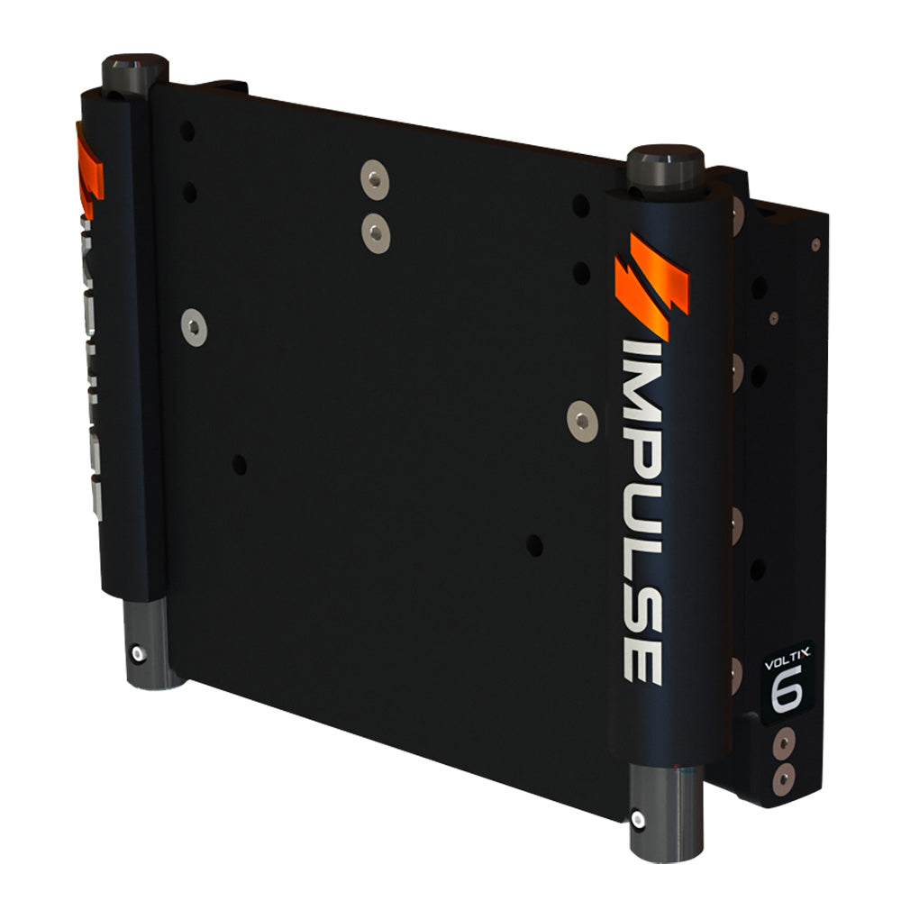 IMPULSE 6" Set Back Electric Jack Plate w/Standard Control - Black Anodize [75052-B] - Premium Jack Plates from IMPULSE - Just $1592.99! 