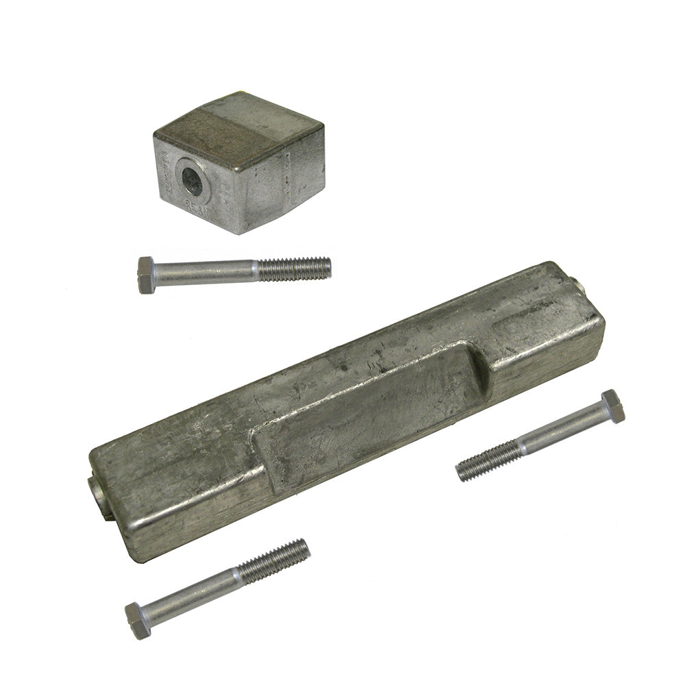 Performance Metals Bombardier Johnson/Evinrude 90-225HP 1991  Later Complete Anode Kit - Aluminum [10221A] - Premium Anodes from Performance Metals - Just $20.99! 