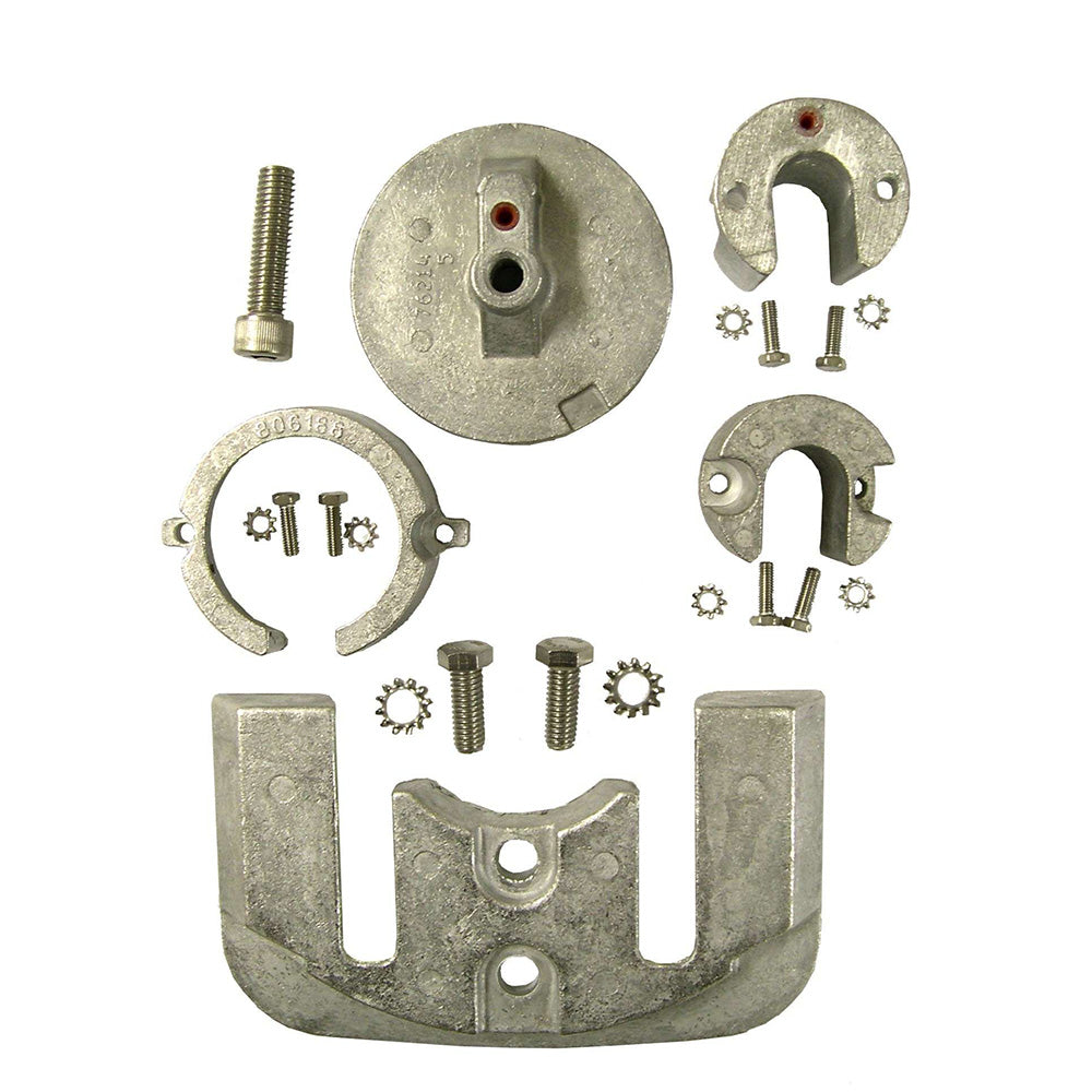 Performance Metals Mercruiser Bravo 1 Complete Anode Kit - Aluminum\ [10060A] - Premium Anodes from Performance Metals - Just $43.99! 