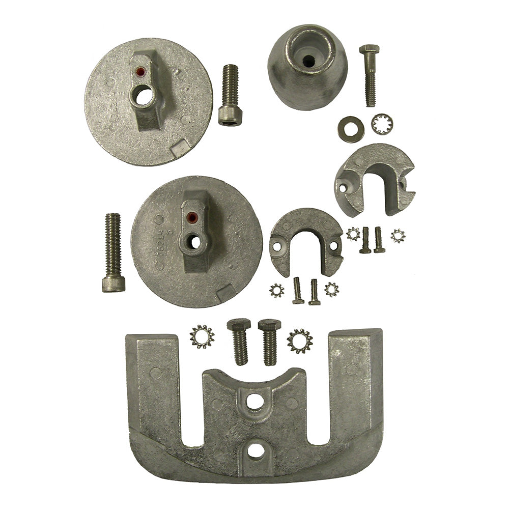 Performance Metals Mercruiser Bravo 3 (2004  Later) Complete Anode Kit - Aluminum [10165A] - Premium Anodes from Performance Metals - Just $50.99! 