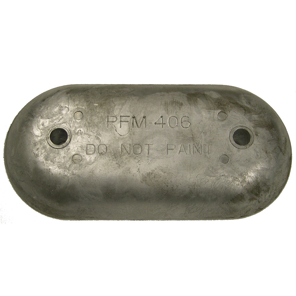 Performance Metals Hull Anode - Aluminum [H406A] - Premium Anodes from Performance Metals - Just $49.99! 