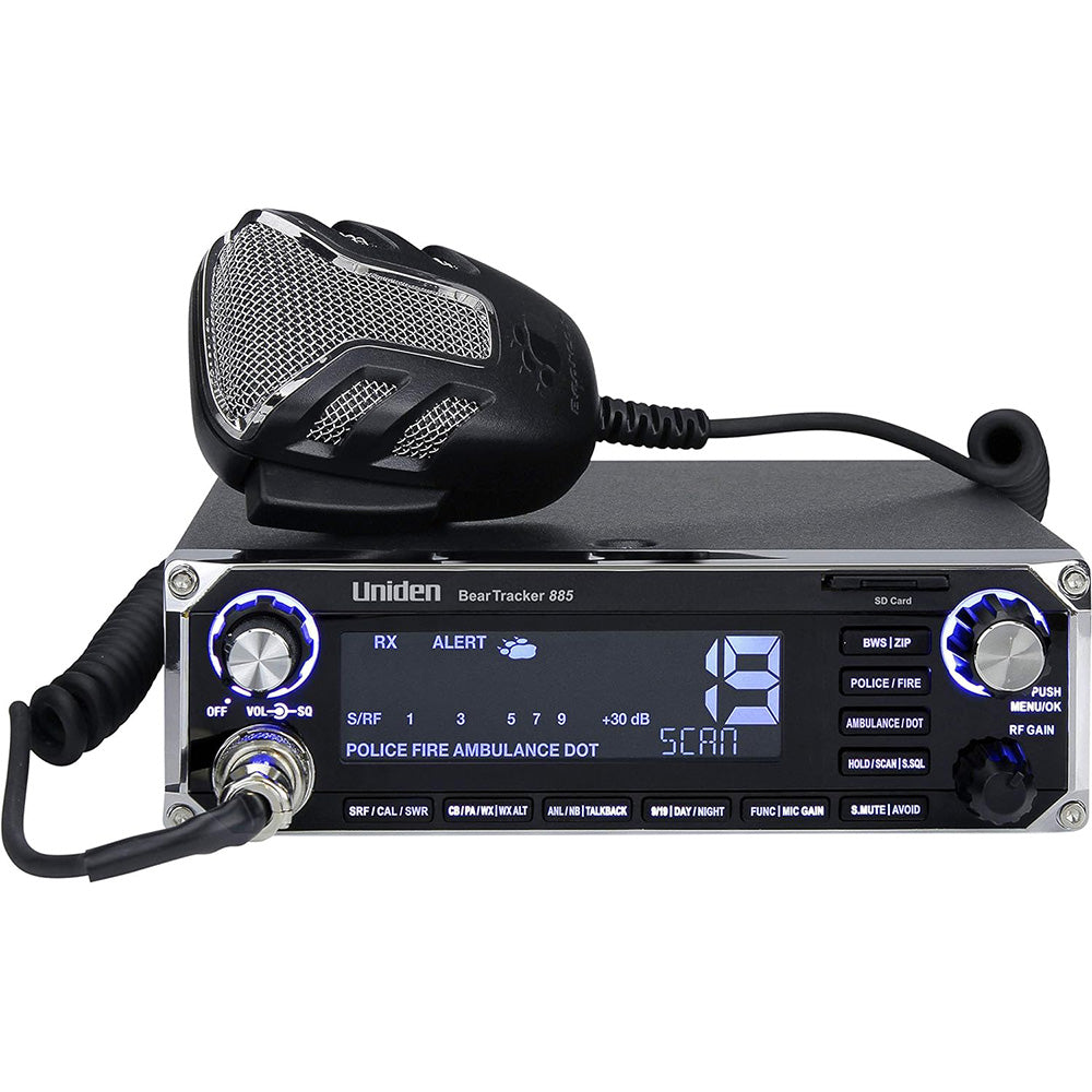 Uniden BearTracker 885 Hybrid CB Radio [BEARTRACKER 885] - Premium CB Radios from Uniden - Just $344.99! 