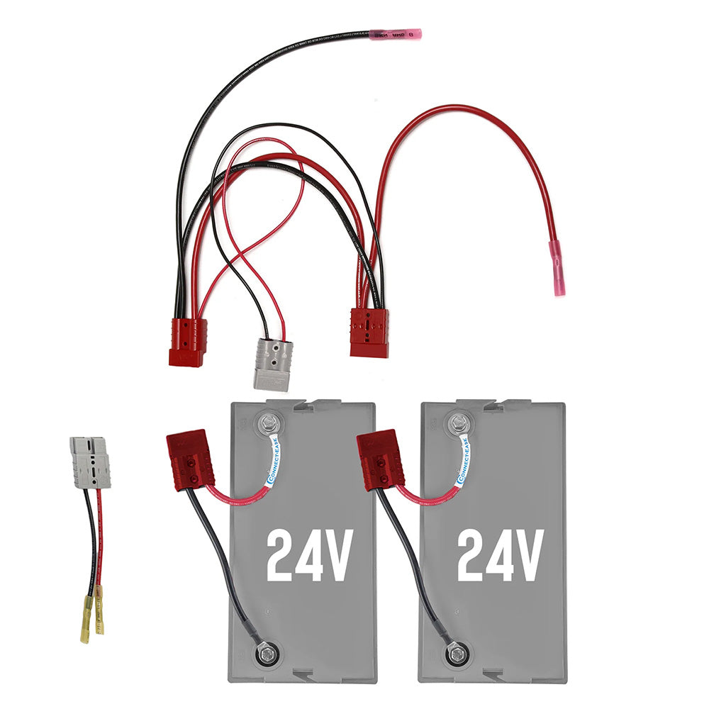 Connect-Ease 24V Parallel Kit f/2 24V Batteries to 1 Motor [RCE224VCHK] - Premium Accessories from Connect-Ease - Just $169.95! 