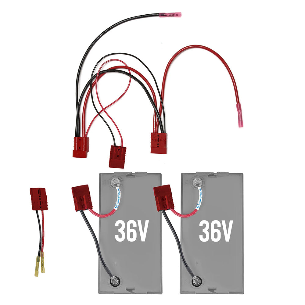 Connect-Ease 36V Parallel Kit f/2-36V Batteries to 1 Motor [RCE236VCHK] - Premium Accessories from Connect-Ease - Just $179.99! 