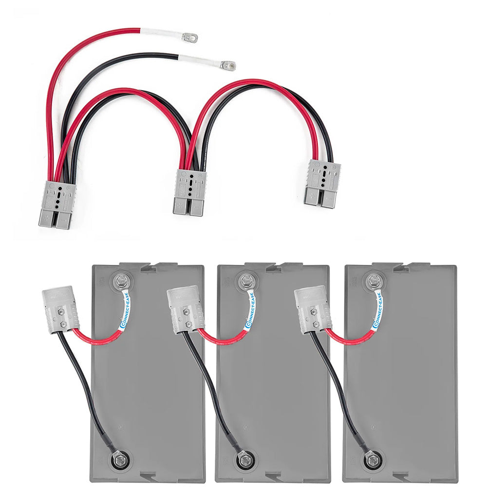 Connect-Ease 3 12V Battery Parallel Quick Connect System [RCE312VRV] - Premium Accessories from Connect-Ease - Just $189.87! 