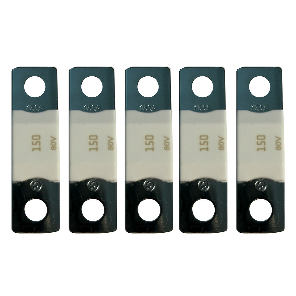 Victron MEGA-Fuse 150A/80V Ceramic (Package of 5 Pieces) [CIP138150020] - Premium Fuse Blocks & Fuses from Victron Energy - Just $35.70! 