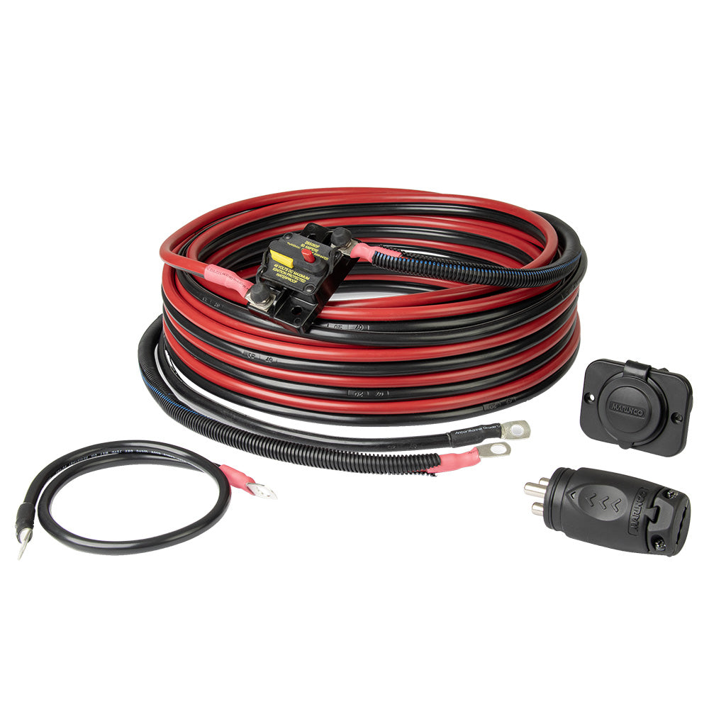 Marinco 24V Trolling Motor Wiring Kit w/70A Plug  Receptacle [24VWKS3] - Premium Accessories from Marinco - Just $260.99! 