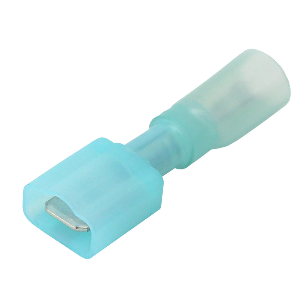 Pacer 16-14 AWG Fully-Insulated Male Disconnect Terminal - Blue - 25 Pack [TDE14-250FIM-25] - Premium Wire from Pacer Group - Just $18! 