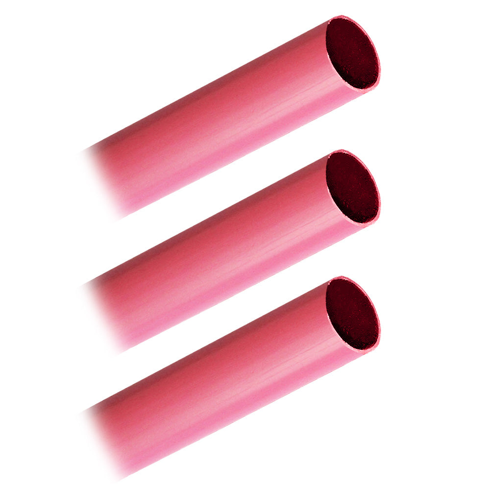 Pacer Battery Cable Heavy Wall Heat Shrink Tubing - 3/4" x 12" - Red (3-Pieces) [BHW3/4-12RD-3] - Premium Wire Management from Pacer Group - Just $17.99! 