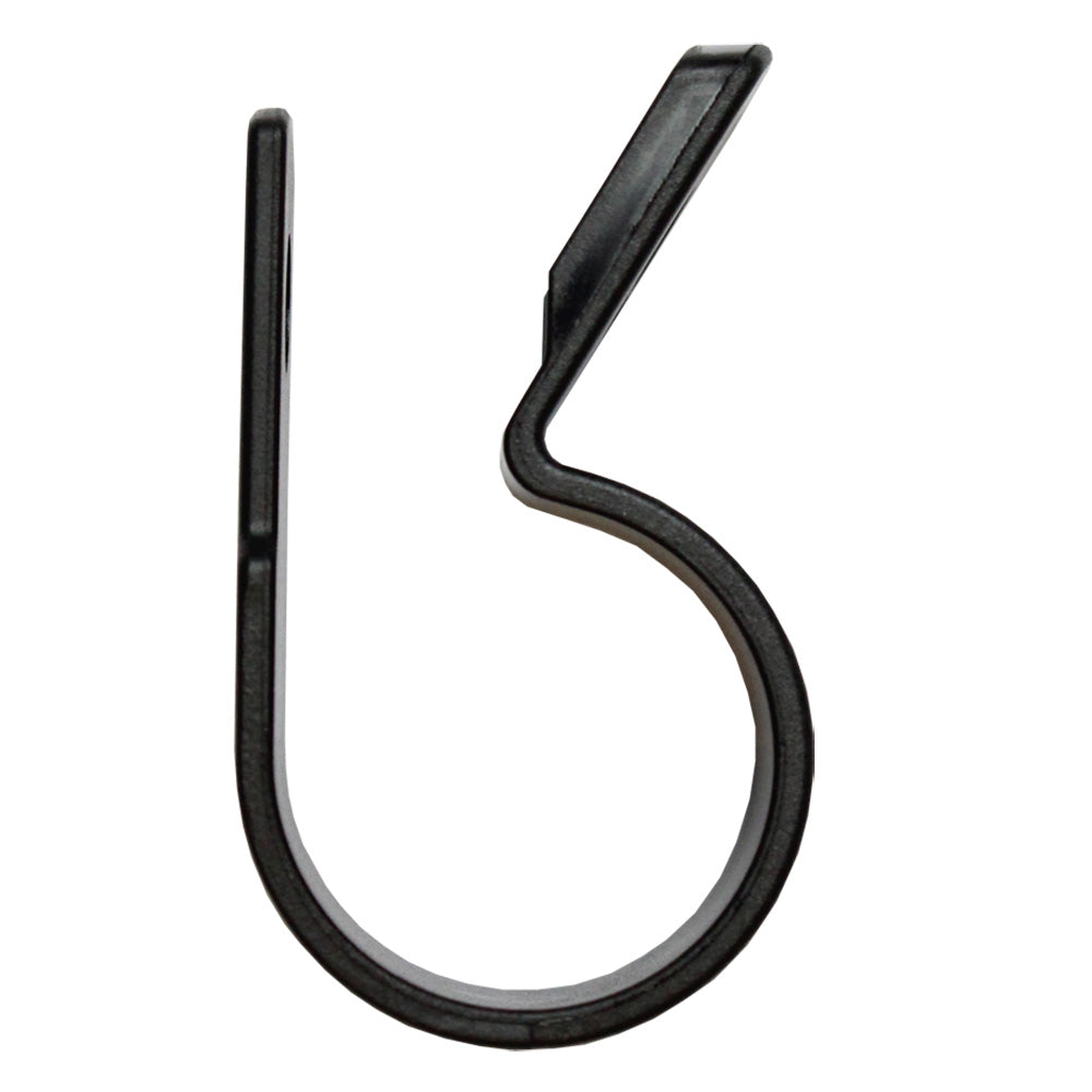 Pacer UV Resistant Nylon C-Clamps - 1/4" - Black - 25 Pack [BCCH04-25BK] - Premium Wire Management from Pacer Group - Just $3.65! Shop now at Boat Gear Depot