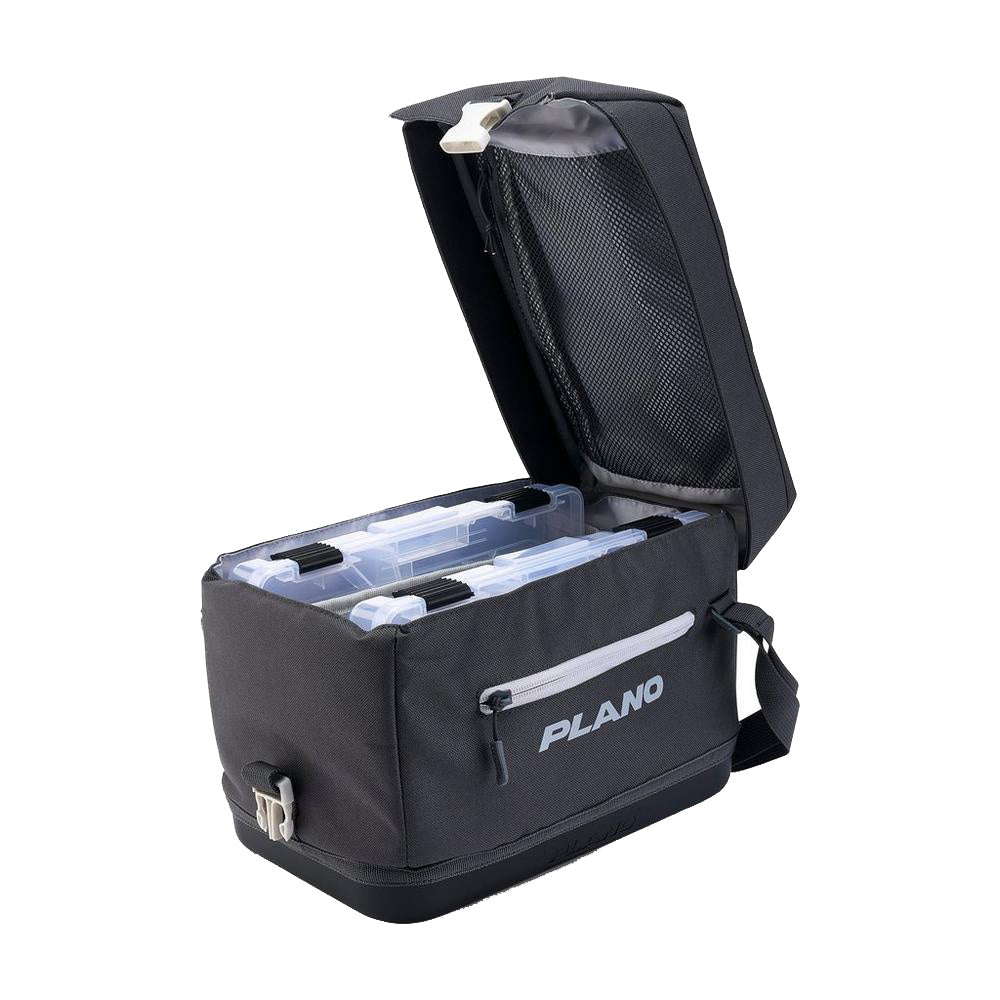 Plano Weekend Soft Sider Tackle Bag 3600 - Slate - PLAWKND3600GBSSSLATE [P000174] - Premium Tackle Storage from Plano - Just $30.99! 