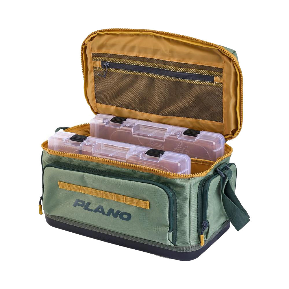 Plano Weekend Tackle Bag 3700 - Moss - PLAWKND3700GBTBMOSS [P000168] - Premium Tackle Storage from Plano - Just $43.99! 